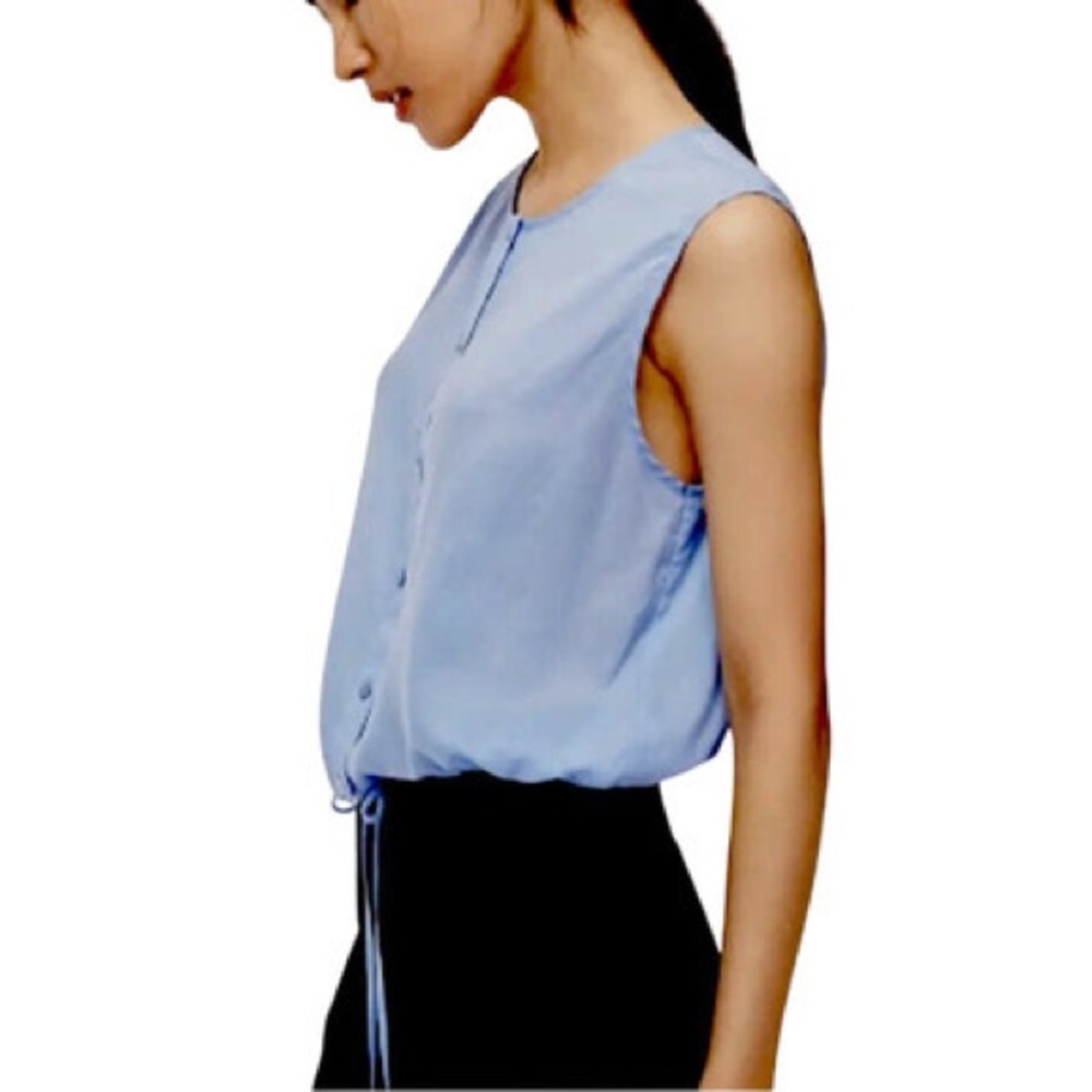 Aritzia the group babaton button front tank